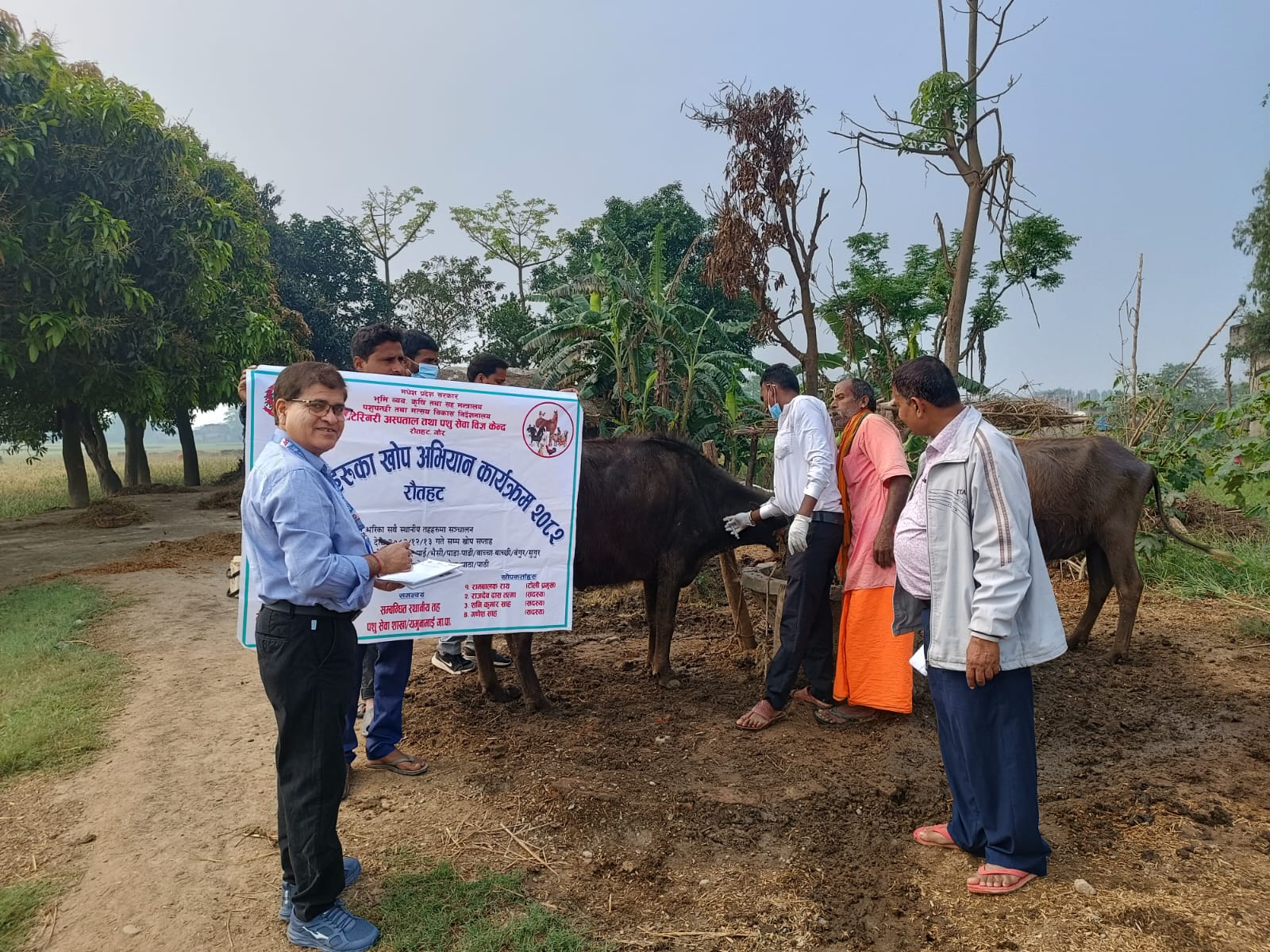 पूर्ण खोप अभियान कार्यक्रम (खोरेत रोग विरुद्ध) संचालन